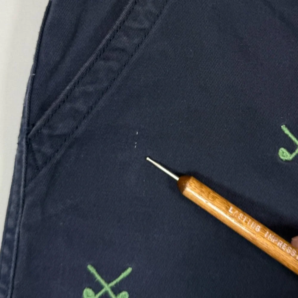 GYMBOREE Boys Golf Embroidered‎ Navy Shorts Size 10 Preppy Classic